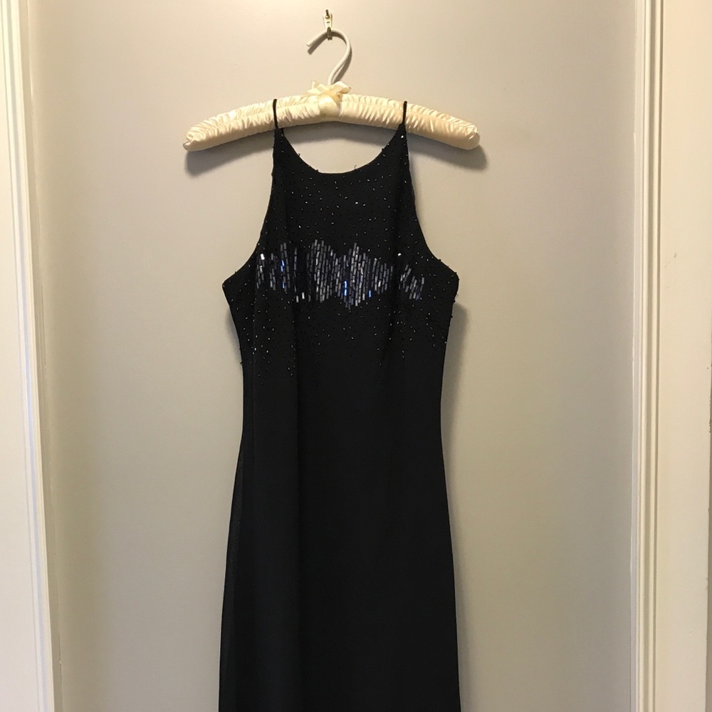 Cachet Beaded Evening Dress